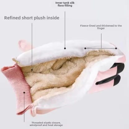 Warme Winterhandschuhe mit Touchscreen Funktion