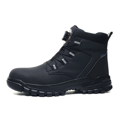 Wasserdichte Sicherheitsstiefel mit Stahlkappe für Herren Größen 41 bis 46