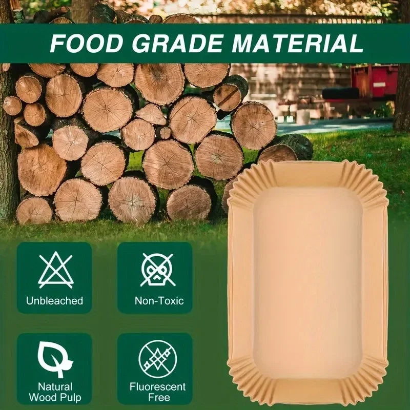 Extra Large Rectangular Airfryer Inserts 
