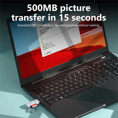 Multifunctional 2-in-1 card reader USB 3.0/2.0 