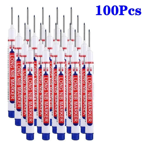 Deep Hole Marker 20mm Long Tip – For metal, wood and tight spaces 