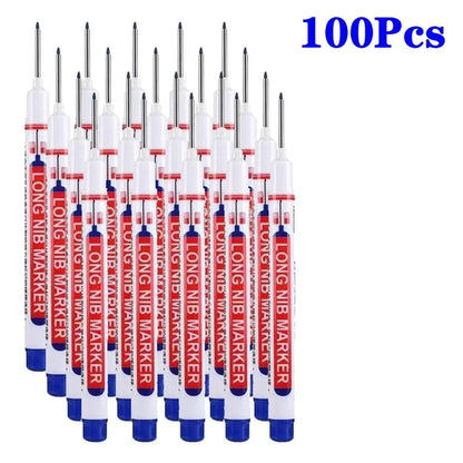 Deep Hole Marker 20mm Long Tip – For metal, wood and tight spaces 