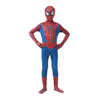 Superheld Spandex Kinder Kostüm 3D Zentai Ganzkörperanzug