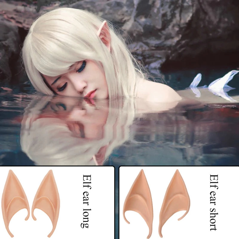 Latex Elf Ohren Kostüm Zubehör 1 Paar