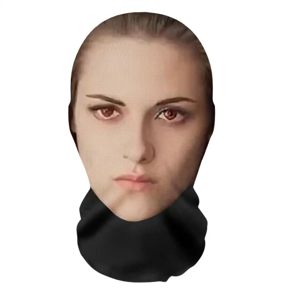 3Dpattern Mesh Gesichtsmaske Kopfbedeckung Party Cosplay Requisiten Lustiges Gesicht Bedrucktes Kopftuch Berühmte Person Eisseide Sonnencreme Kopfmaske