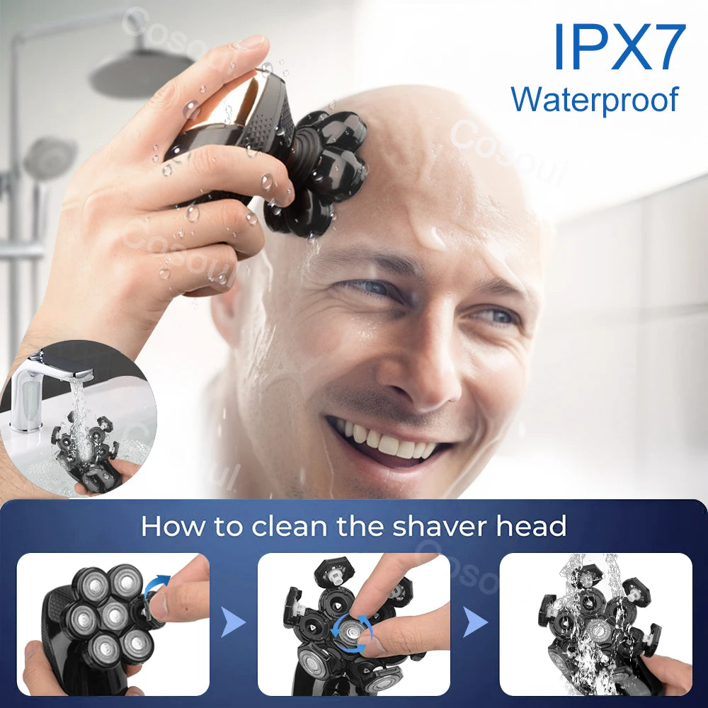 7D Electric Shaver – 5-in-1 Multifunktionsrasierer für Männer