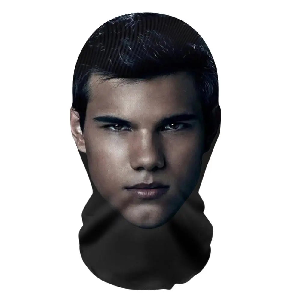 3Dpattern Mesh Gesichtsmaske Kopfbedeckung Party Cosplay Requisiten Lustiges Gesicht Bedrucktes Kopftuch Berühmte Person Eisseide Sonnencreme Kopfmaske