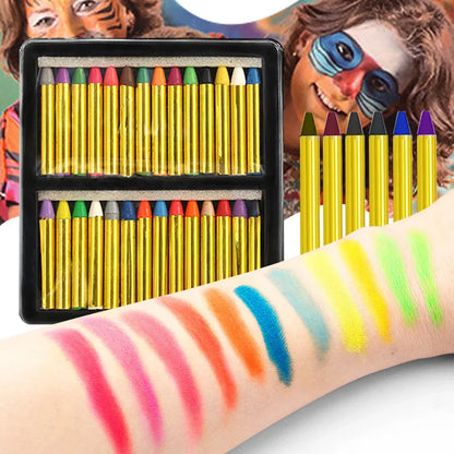 Face Paint Crayons Set 28 oder 36 Stück
