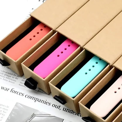 Silikon-Sportarmband Für Apple Watch Armband 49 Mm 44 Mm 45 Mm 40 Mm 41 Mm 42 Mm 38 Mm Armband Iwatch Serie 9 8 7 6 5 4 3SE Ultra 2 Correa