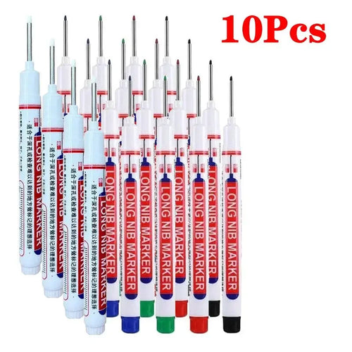 Deep Hole Marker 20mm Long Tip – For metal, wood and tight spaces 