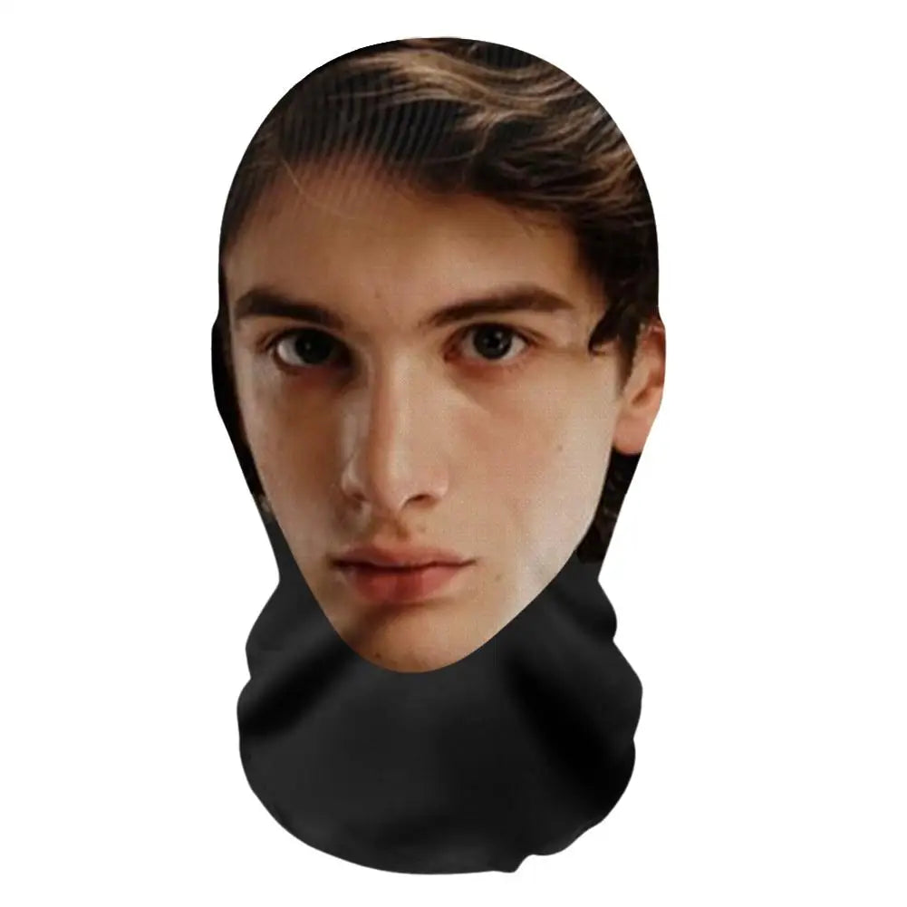 3Dpattern Mesh Gesichtsmaske Kopfbedeckung Party Cosplay Requisiten Lustiges Gesicht Bedrucktes Kopftuch Berühmte Person Eisseide Sonnencreme Kopfmaske