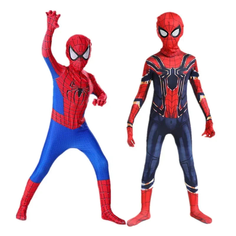 Superheld Spandex Kinder Kostüm 3D Zentai Ganzkörperanzug