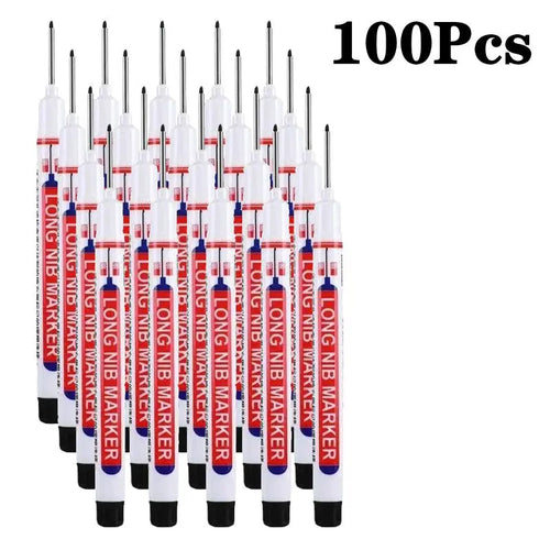 Deep Hole Marker 20mm Long Tip – For metal, wood and tight spaces 