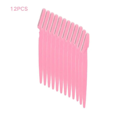 Eyebrow trimmer blade set 