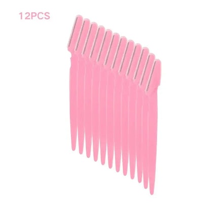 Eyebrow trimmer blade set 