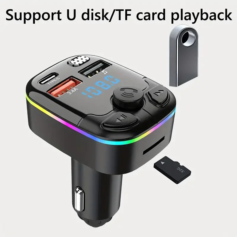 Bluetooth Auto Adapter – Kompakter Musikplayer für das Fahrzeug