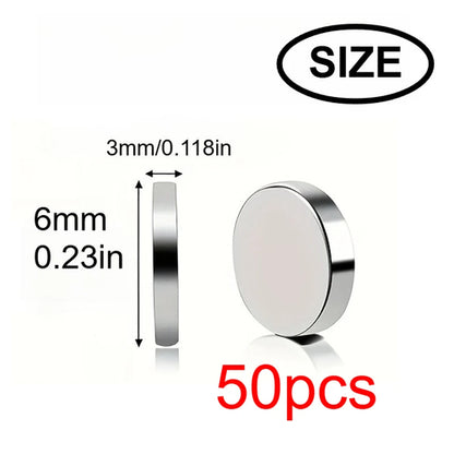 Mini whiteboard magnets 10×3 mm / 6×3 mm