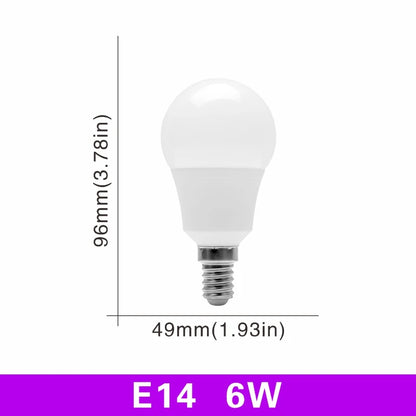 E27 E14 Led-Birne 20 W 18 W 15 W 12 W 9 W 6 W 3 W Lampada Led-Licht AC 220 V-240 V Bombilla Strahler Beleuchtung Kalt-/Warmweiß-Lampe