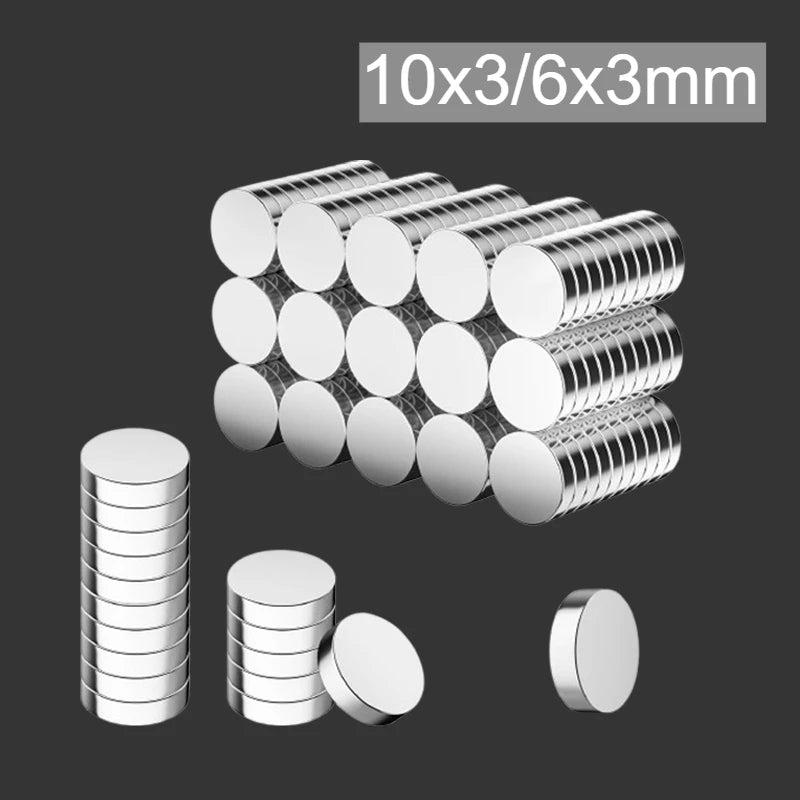 Mini whiteboard magnets 10×3 mm / 6×3 mm