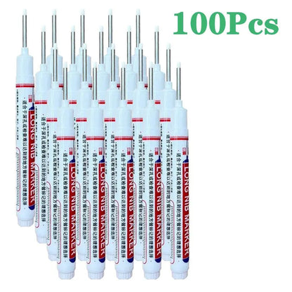 Deep Hole Marker 20mm Long Tip – For metal, wood and tight spaces 