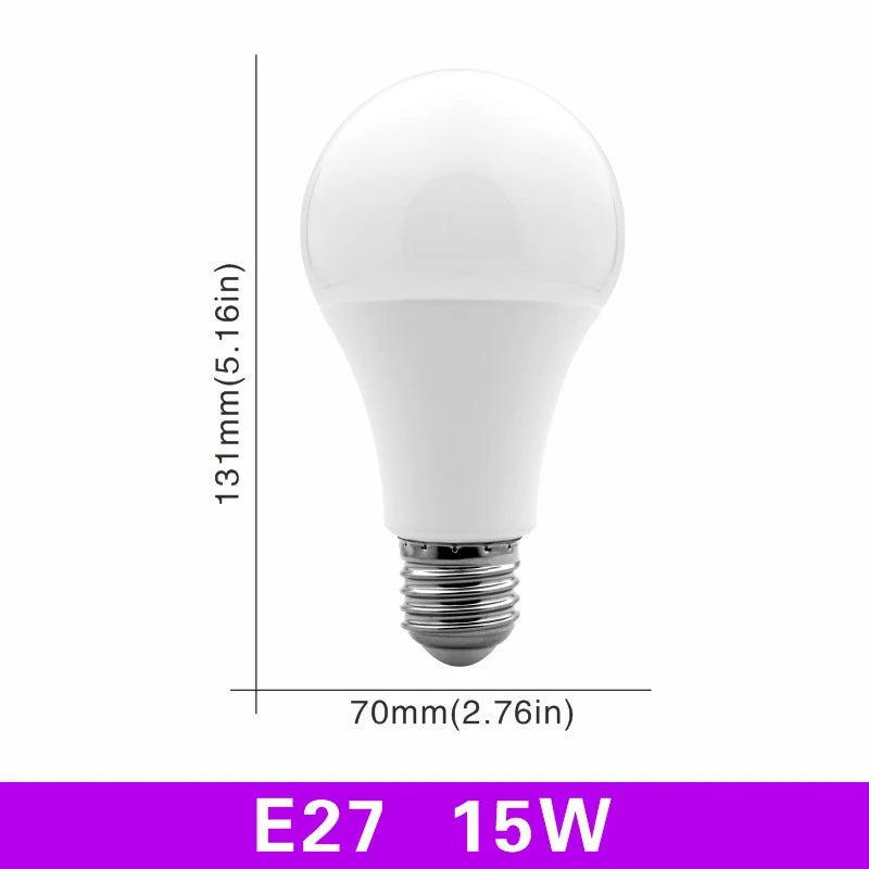 E27 E14 Led-Birne 20 W 18 W 15 W 12 W 9 W 6 W 3 W Lampada Led-Licht AC 220 V-240 V Bombilla Strahler Beleuchtung Kalt-/Warmweiß-Lampe