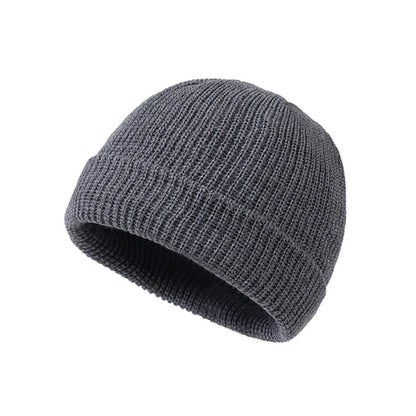 Knitted wool hat – unisex beanie 