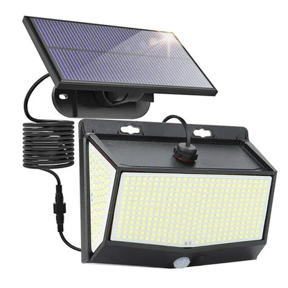 Solar LED outdoor light with motion detector (IP65) 