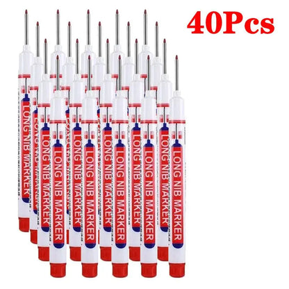 Deep Hole Marker 20mm Long Tip – For metal, wood and tight spaces 