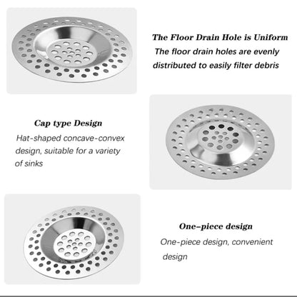 Sink and drain strainer – stainless steel (set of 2)