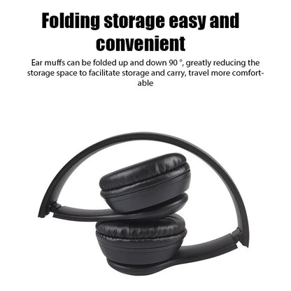 P47 Bluetooth 5.0 Faltbarer Wireless Kopfhörer mit Mikrofon