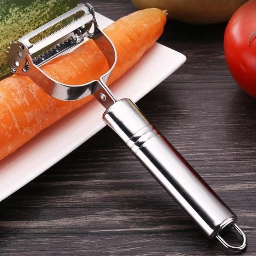 Hochwertige Edelstahl Kartoffel Gurke Karotte Reibe Julienne Schäler Gemüse Obst Schäler Gemüse Slicer