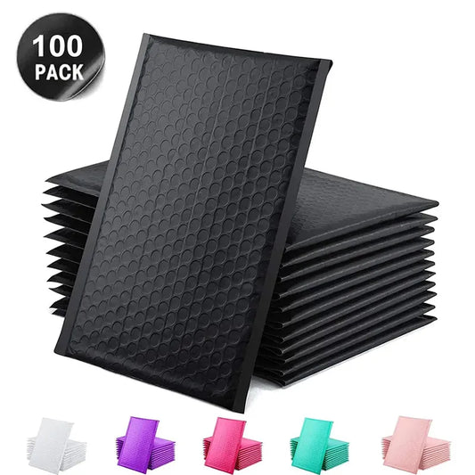 100 Stück Luftpolster-Versandtaschen – Poly Mailer
