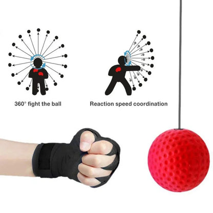 Box Reflex Ball mit Stirnband