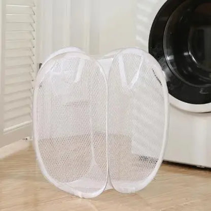 Faltbarer Wäschekorb aus Mesh – Minimalistisches Design