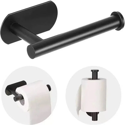 Selbstklebender Toilettenpapierhalter aus Edelstahl