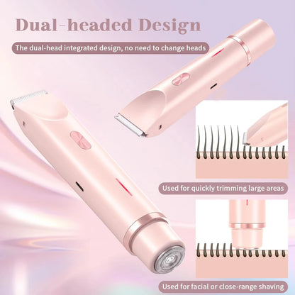Waterproof Rechargeable Mini Women's Shaver Bikini Trimmer 