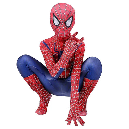 Superheld Spandex Kinder Kostüm 3D Zentai Ganzkörperanzug