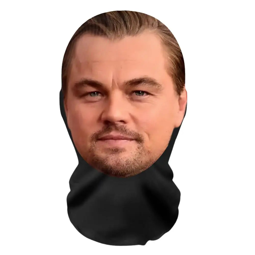 3Dpattern Mesh Gesichtsmaske Kopfbedeckung Party Cosplay Requisiten Lustiges Gesicht Bedrucktes Kopftuch Berühmte Person Eisseide Sonnencreme Kopfmaske
