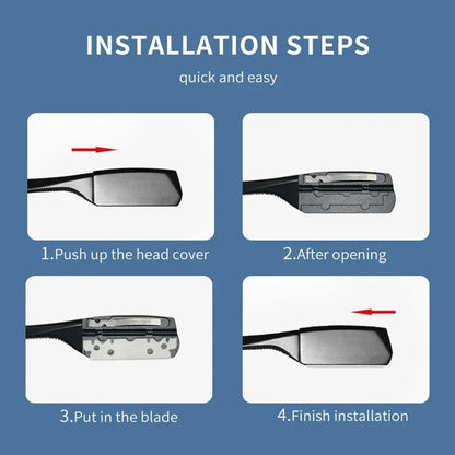 Professional razor made of zinc alloy 