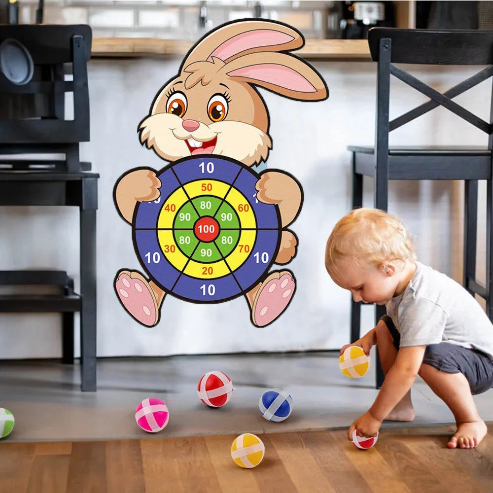 Lernspiele Dartscheibe Kinderspielzeug Stickey Ball Dart Indoor Sports Kind Montessori Spiele Für Kinder Geschenke Babyspielzeug