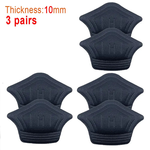 Shoe Heel Cushions – 3 Paar / 6 Stück