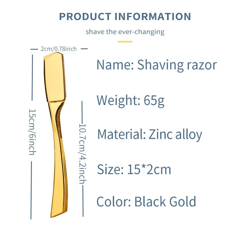 Professional razor made of zinc alloy 