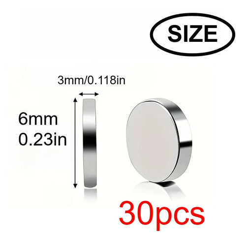 Mini whiteboard magnets 10×3 mm / 6×3 mm