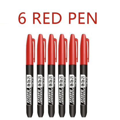 Permanent Marker Set Wasserdicht – 6 Stück