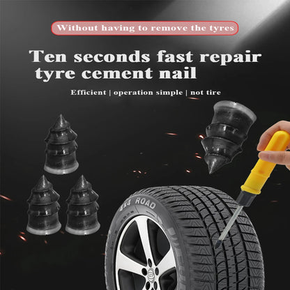 10/30 pieces tire repair rubber nails – Universal set for cars,