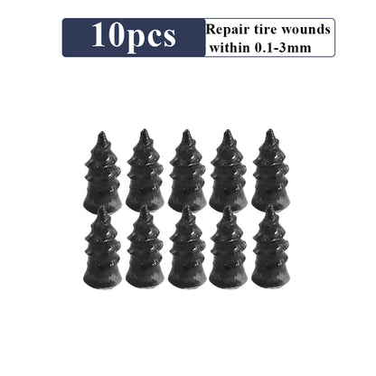 10/30 pieces tire repair rubber nails – Universal set for cars,