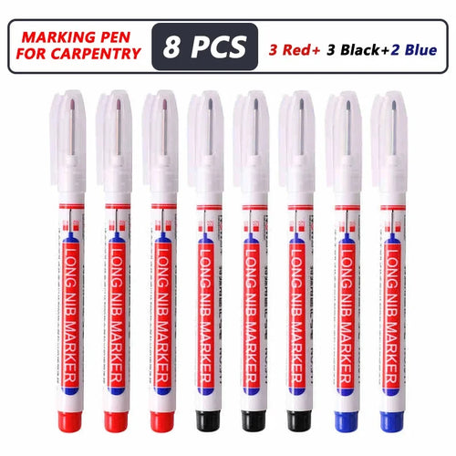 Deep Hole Marker 20mm Long Tip – For metal, wood and tight spaces 
