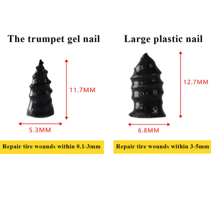 10/30 pieces tire repair rubber nails – Universal set for cars,