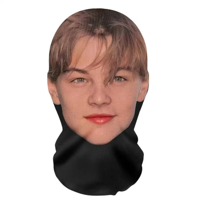 3Dpattern Mesh Gesichtsmaske Kopfbedeckung Party Cosplay Requisiten Lustiges Gesicht Bedrucktes Kopftuch Berühmte Person Eisseide Sonnencreme Kopfmaske