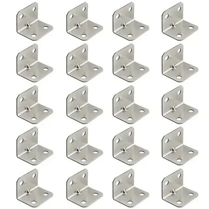 Stahl L-Winkel Verbinder 20 Stück